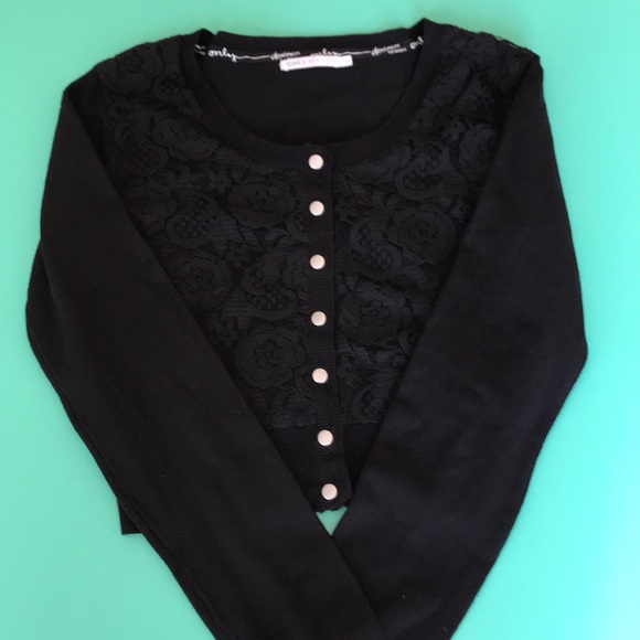 ONLY cute black cropped cardigan - Picture 5 of 9